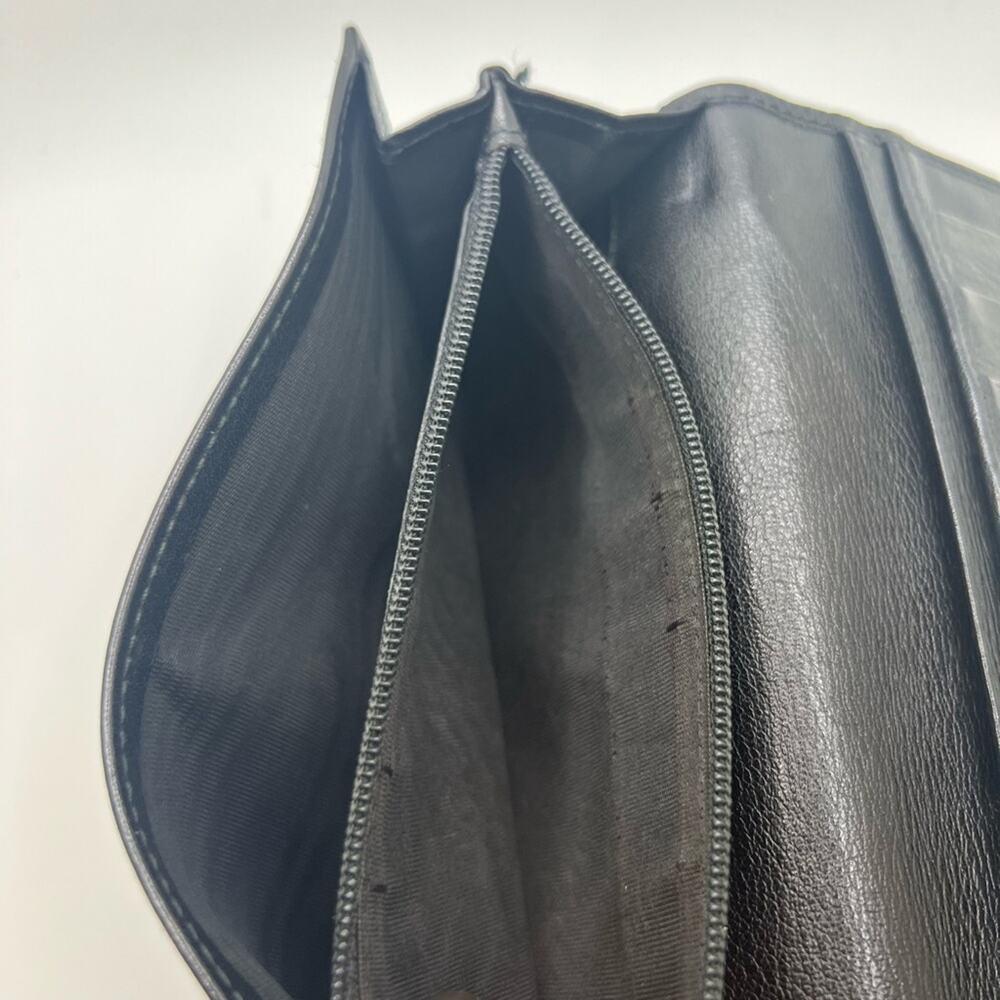 Gucci Black Leather Long Wallet - Picture 6 of 10